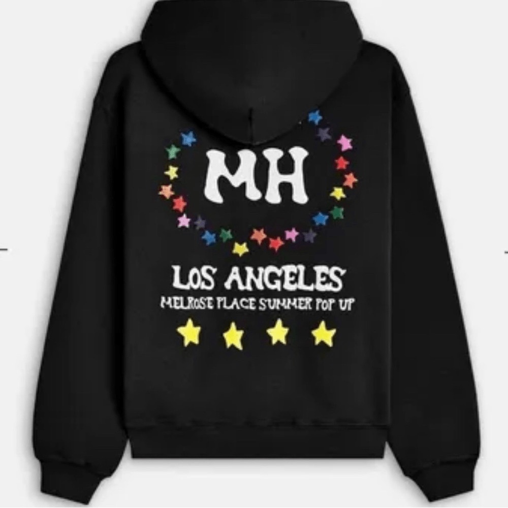 Madhappy LA Melrose Place Pop-Up Black Hoodie